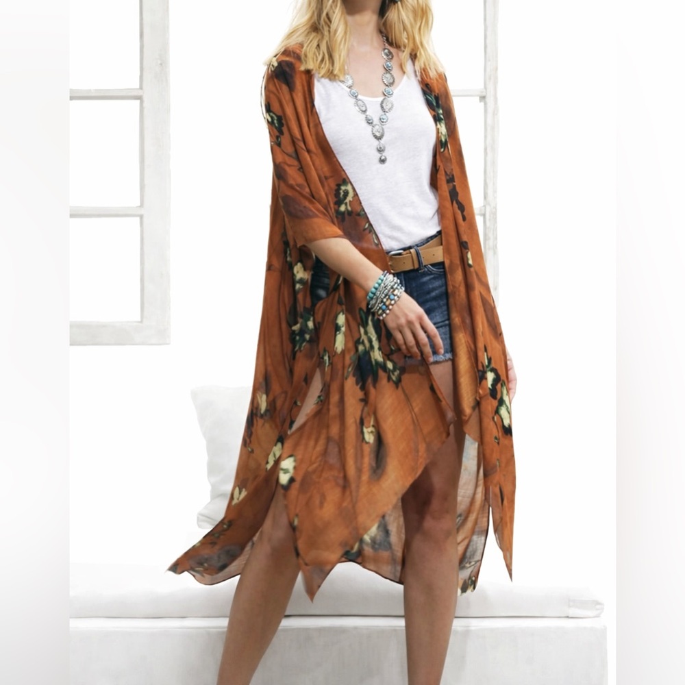 Floral Kimono Cardigan
